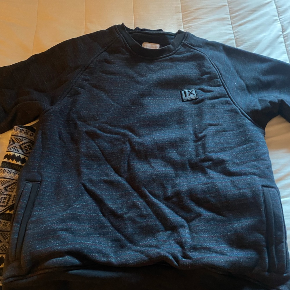 IX NINEGRAND heavy crewneck sweatshirt.  Moderately worn